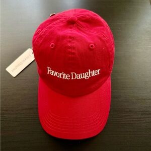 NWT Favorite Daughter Hat Red